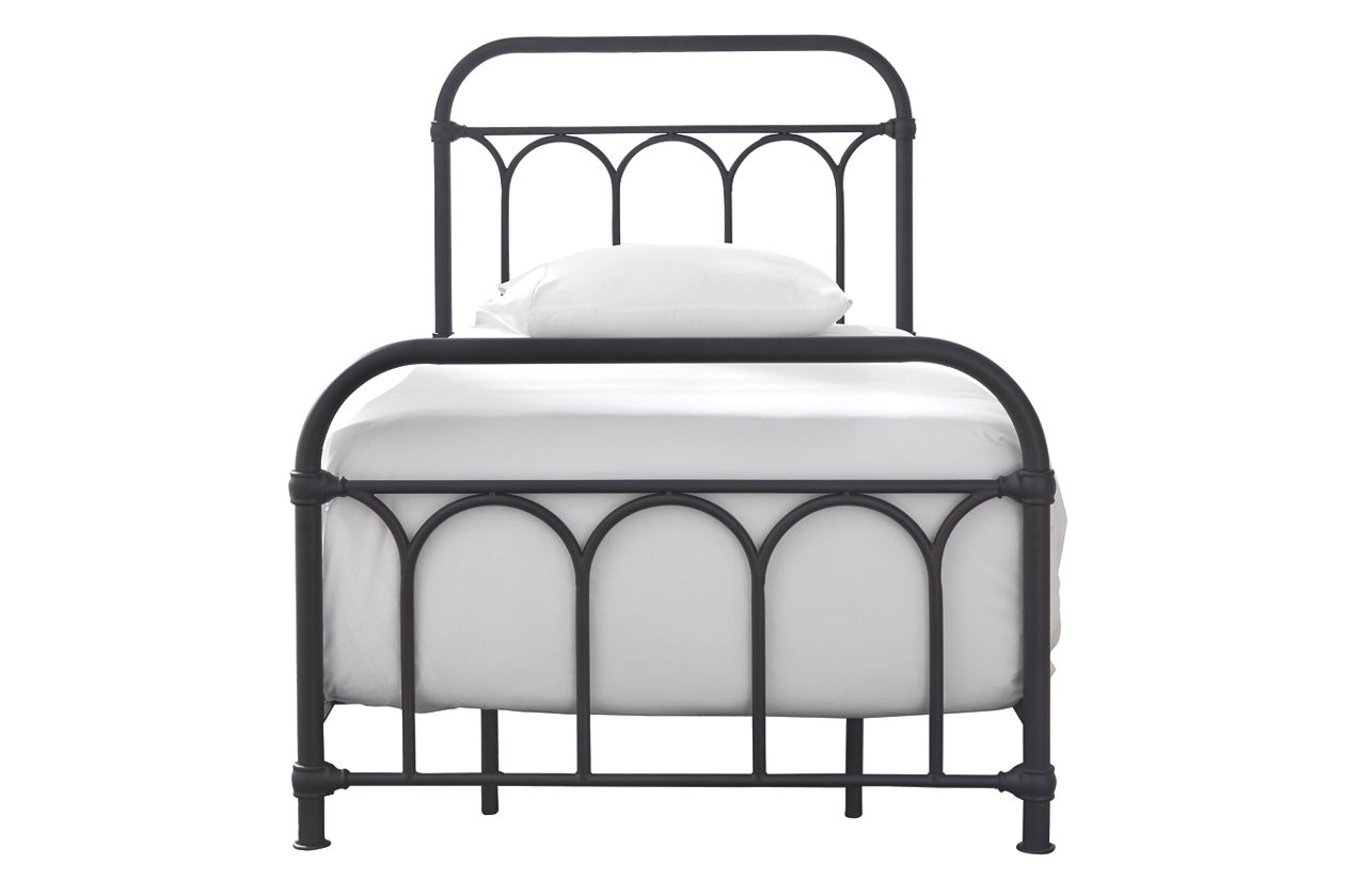 Nashburg twin store metal bed